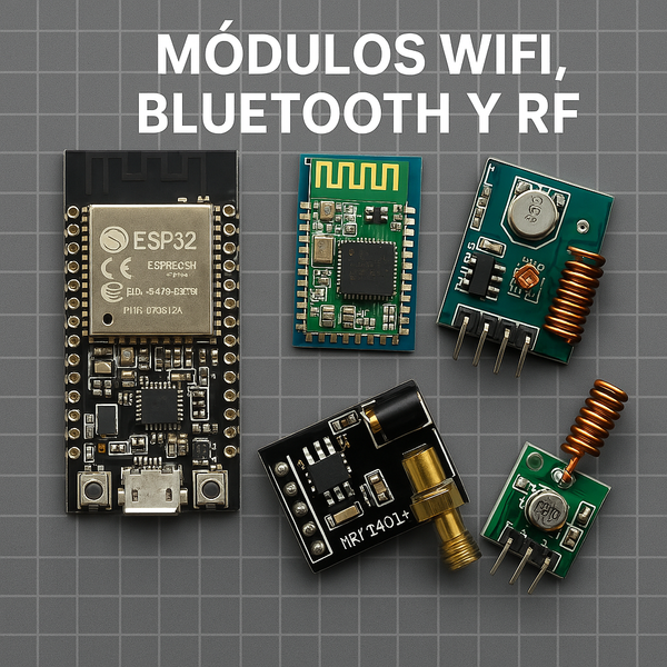 Módulos WiFi, Bluetooth y RF