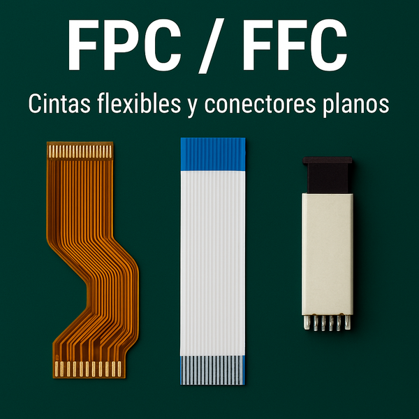FPC / FFC – Cables flex y conectores planos para electrónica y reparación