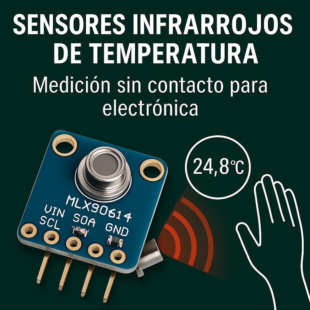 Sensores infrarrojos de temperatura – Medición precisa sin contacto