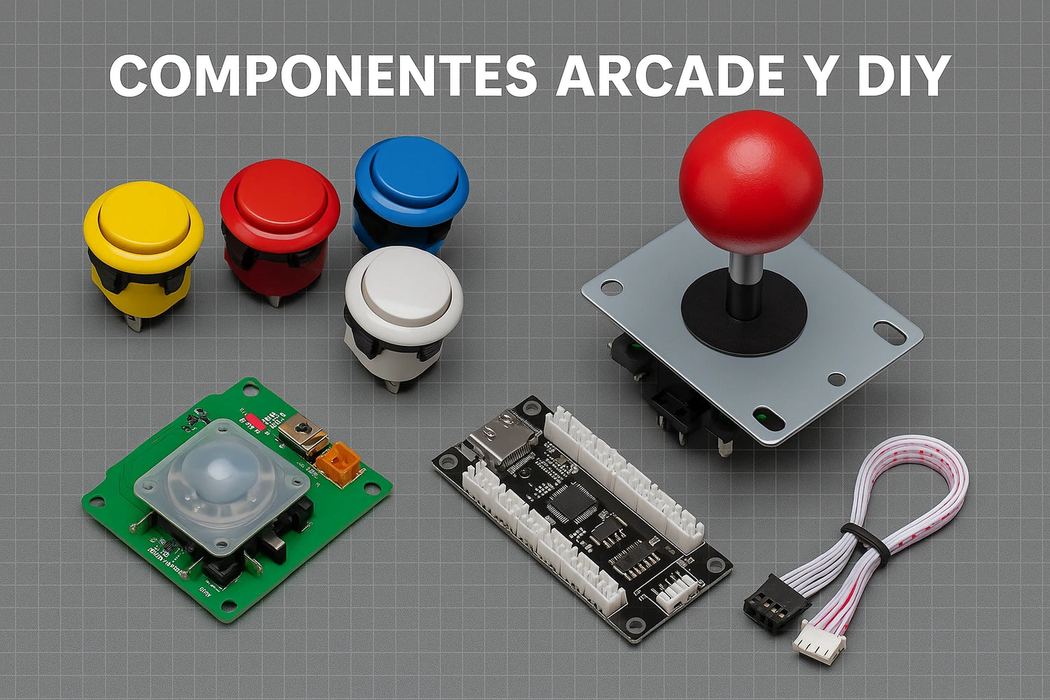 Componentes Arcade y DIY