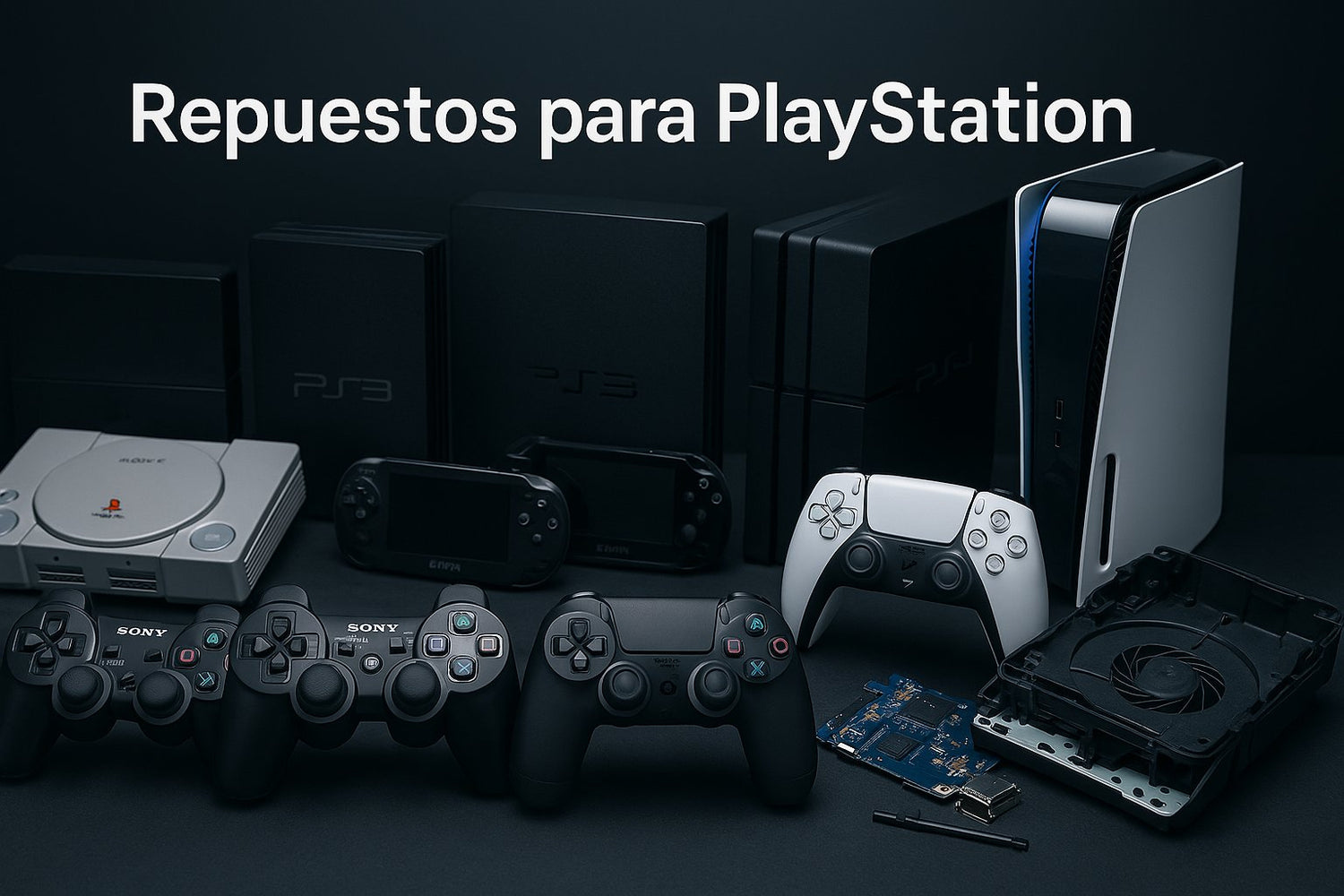 Repuestos para PlayStation – PSX a PS5, PSP y PS Vita