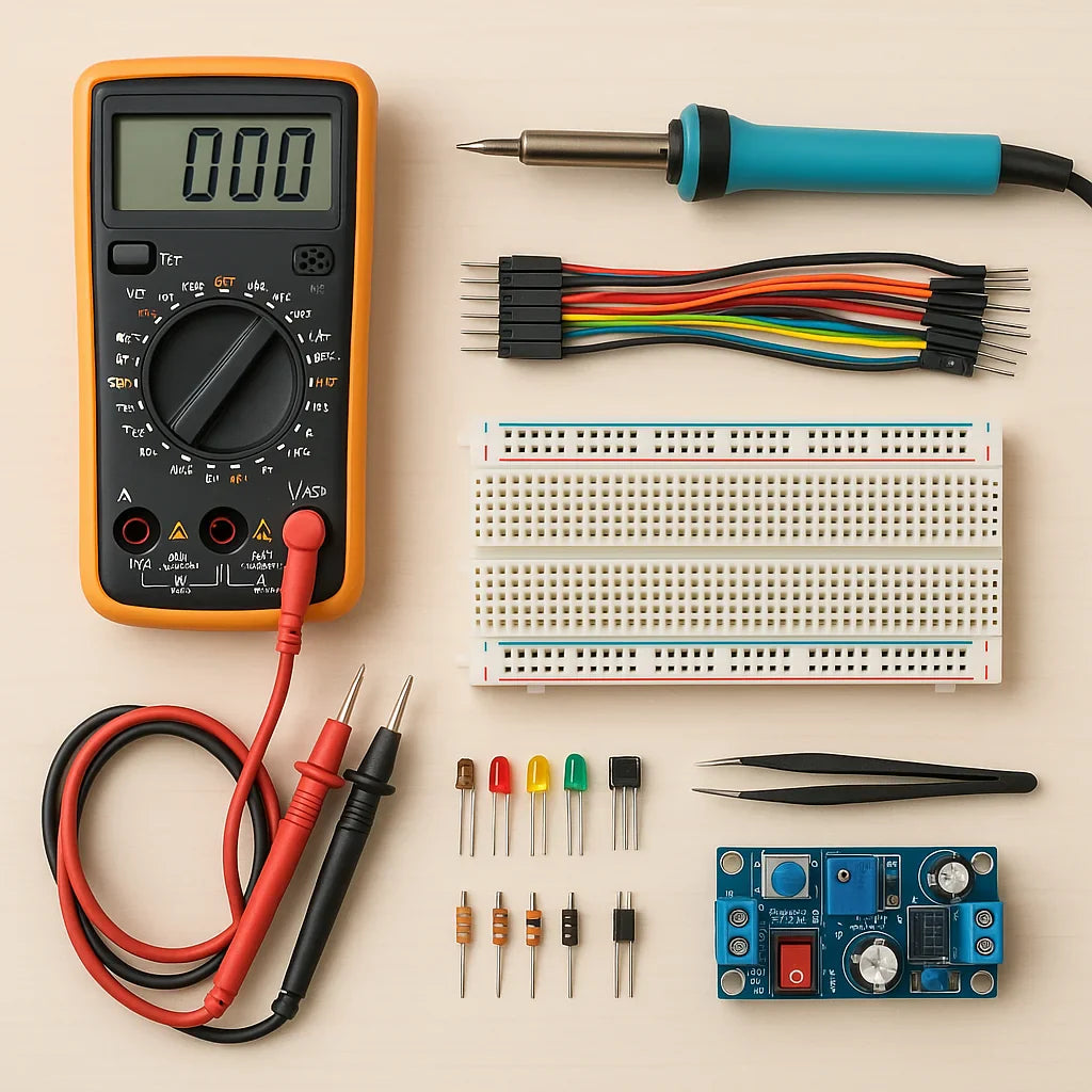Accesorios y Herramientas para Estudiantes de Electrónica