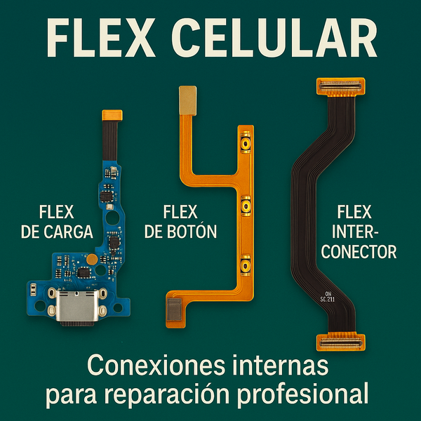 Flex de Conexión Celular – Interconexión interna y repuestos flexibles