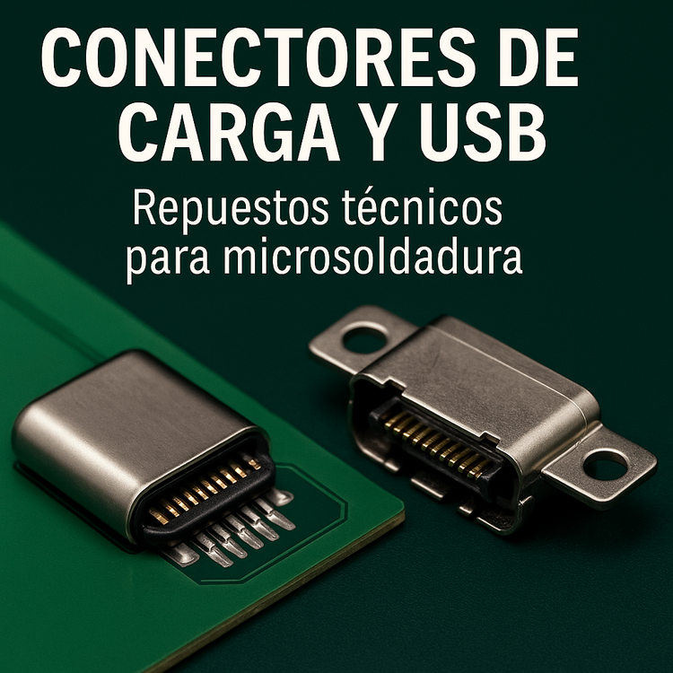 Conectores de Carga y USB