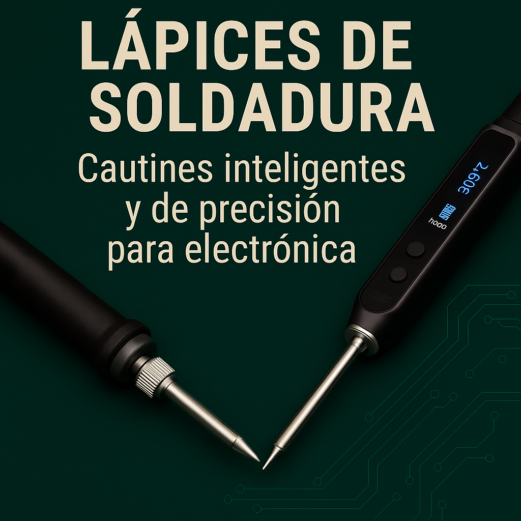 Lápices de soldadura – Cautines inteligentes y técnicos para estaciones y portátiles