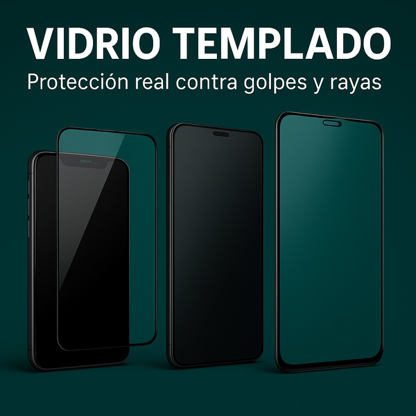 Protectores de Vidrio Templado – Protección real para tu pantalla