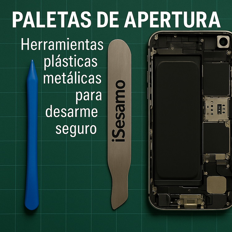 Paletas de apertura – Herramientas plásticas y metálicas para desarme seguro