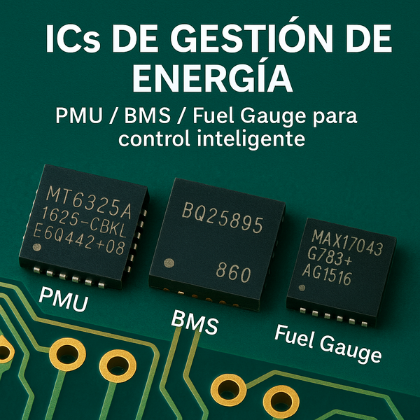 ICs de Gestión de Energía – Control, carga y protección inteligente