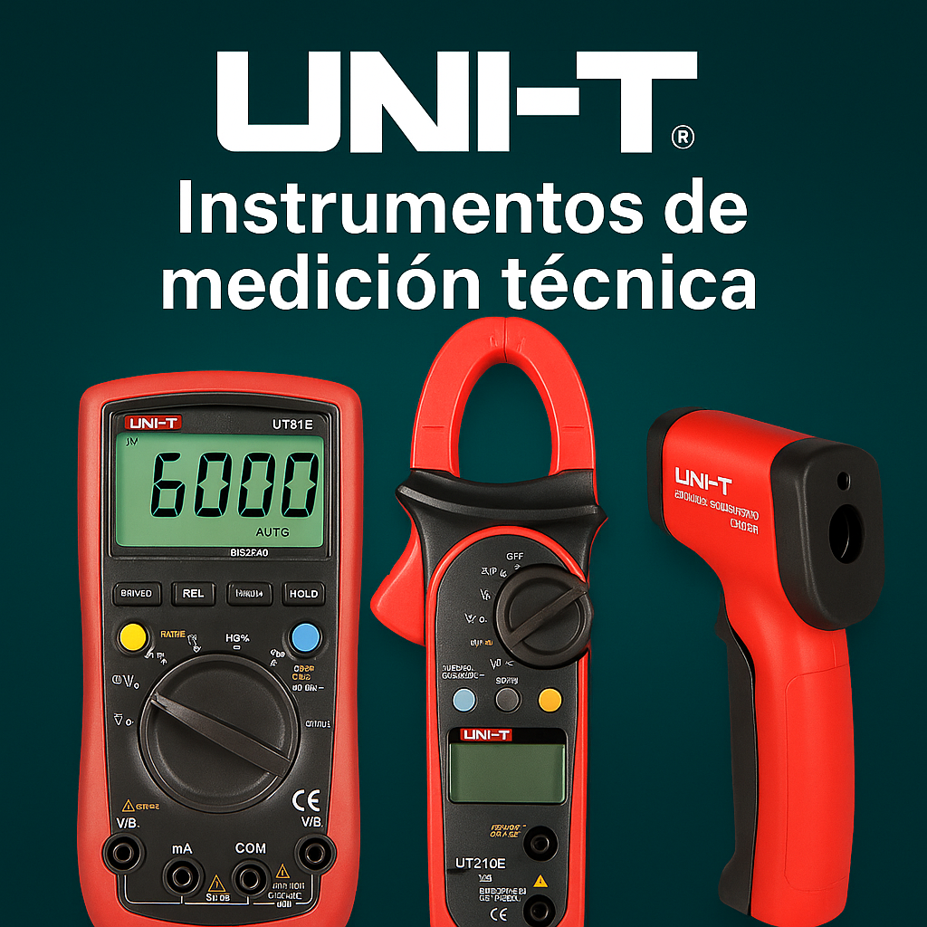 UNI-T – Multímetros, pinzas y herramientas de medición técnica
