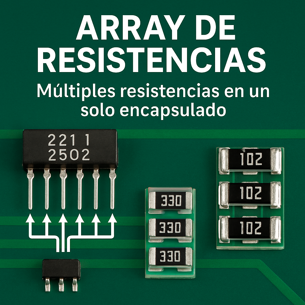 Arrays de Resistencias – Red compacta de resistencias múltiples