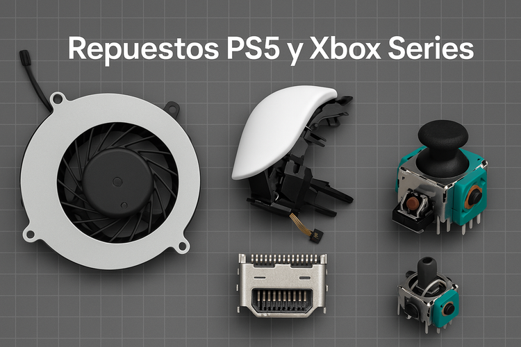 Repuestos PS5 y Xbox Series