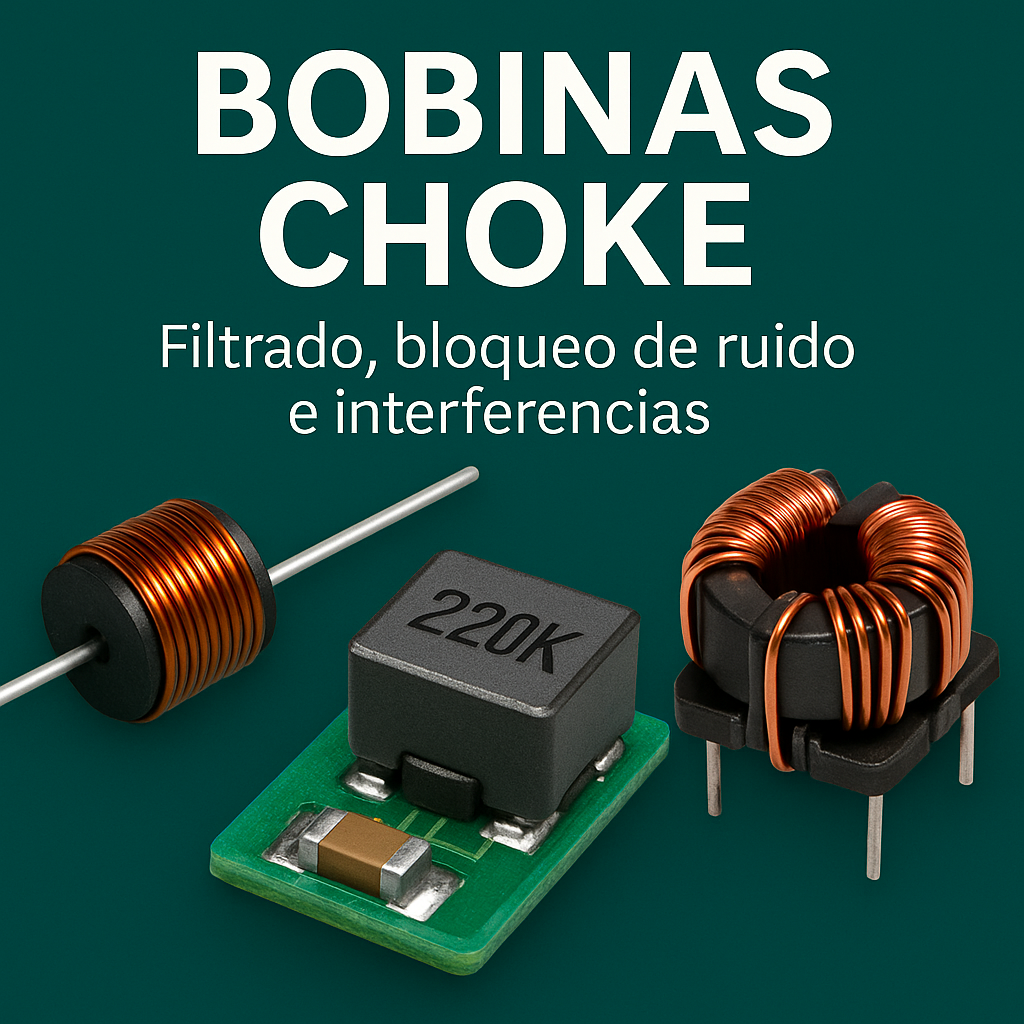 Bobina de Choque / Choke - Bloqueo de alta frecuencia y filtrado de línea