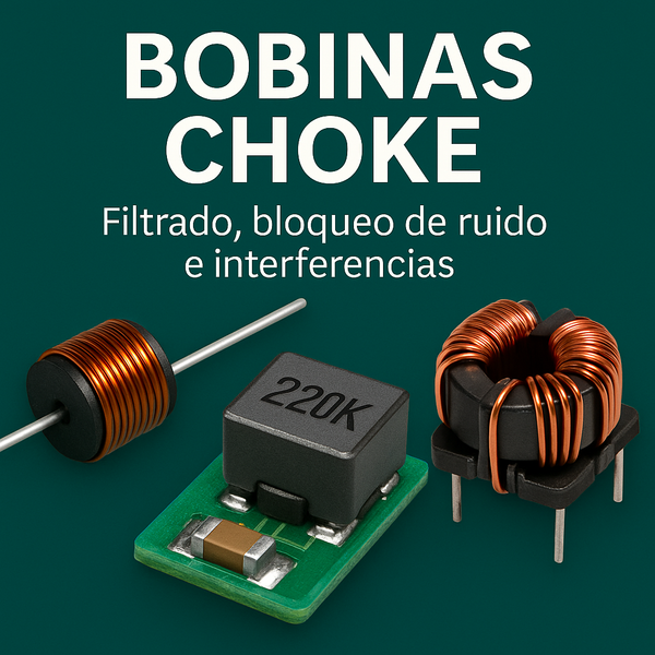 Bobina de Choque / Choke - Bloqueo de alta frecuencia y filtrado de línea