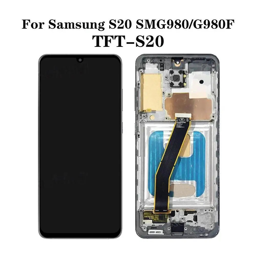 Pantalla TFT 4G con Marco para Samsung Galaxy S20 (Digitalizador Táctil)