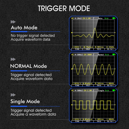 Osciloscopio y Multímetro Digital 2 en 1 Tooltop ET2010A (1MHz, 2.5MSps) Portátil
