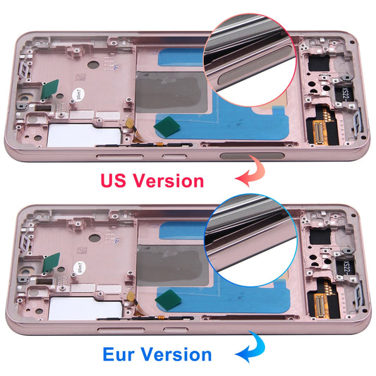 Conjunto de pantalla S22 5G para Samsung Galaxy S22 S901B S901U S901W S901N S901E pantalla LCD reemplazo de pantalla táctil Digital
