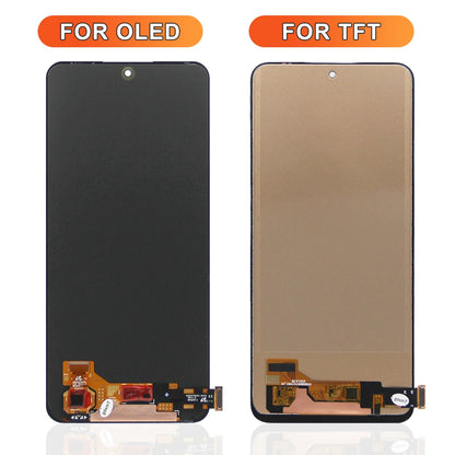 6.67'' Screen For Xiaomi Redmi Note 12 4G Note12 23021RAAEG LCD Display Touch Screen Replacement Digitizer Assembly with Frame