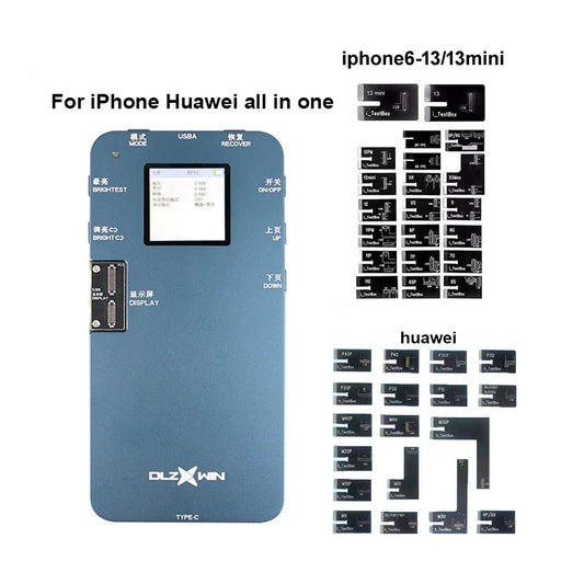 New DL S300 6in1 LCD Screen Tester Machine For iPhone Samsung Huawei Oppo Vivo Xiaomi Test (All In One Version) True Tone Repair