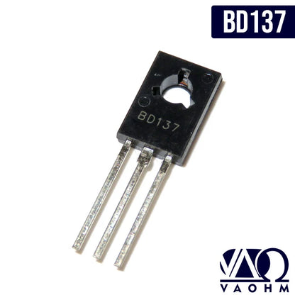 Transistor NPN/PNP Complementario TO-126 - Pares (BD131/132 a BD139/140) - Lote 50 Piezas (Mixto o a elegir)