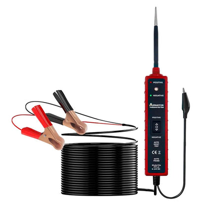 Tester Circuito Voltaje DC Auto/Camión (6V-24V) - Sonda Eléctrica con Display Digital LED (Último Modelo)