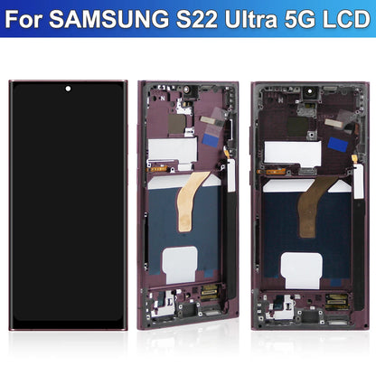 Pantalla AMOLED con Digitalizador Táctil para Samsung Galaxy S22 Ultra (S908/S908B/S908U/S908W/S908E) (Repuesto)