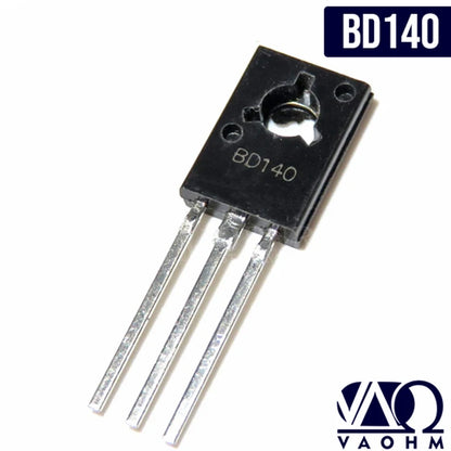 Transistor NPN/PNP Complementario TO-126 - Pares (BD131/132 a BD139/140) - Lote 50 Piezas (Mixto o a elegir)