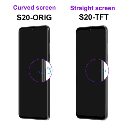 Pantalla TFT 4G con Marco para Samsung Galaxy S20 (Digitalizador Táctil)