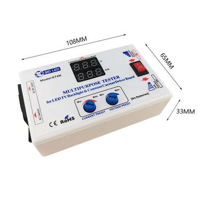 0-330V TV LED Backlight Tester Voltage Current Adjustable Smart-Fit Manual Constant Current Driver LED LCD TV Screen Lamp Bead
