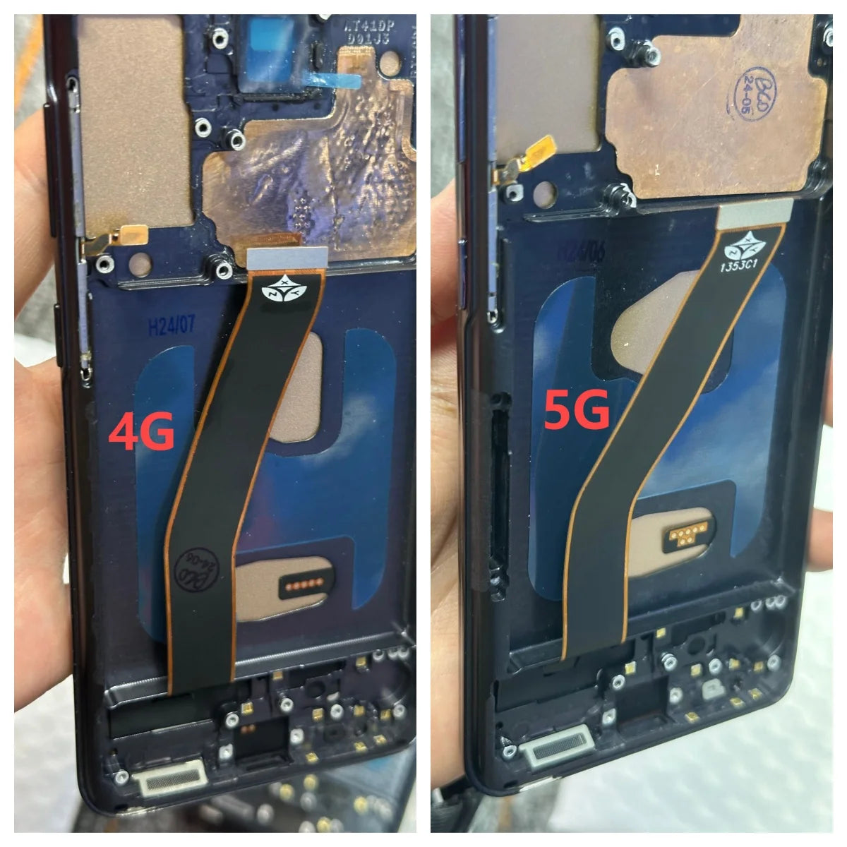 Pantalla TFT 4G con Marco para Samsung Galaxy S20 (Digitalizador Táctil)