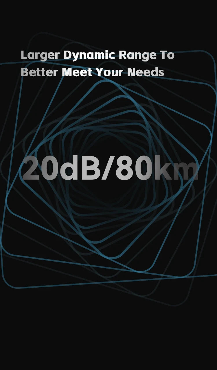 Mini OTDR OFW 2024 (Fibra Activa 1610nm, 20dB) - Reflectómetro Óptico Táctil (iOLA, OPM, VFL, Mapa Eventos)