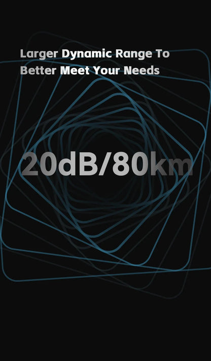Mini OTDR OFW 2024 (Fibra Activa 1610nm, 20dB) - Reflectómetro Óptico Táctil (iOLA, OPM, VFL, Mapa Eventos)