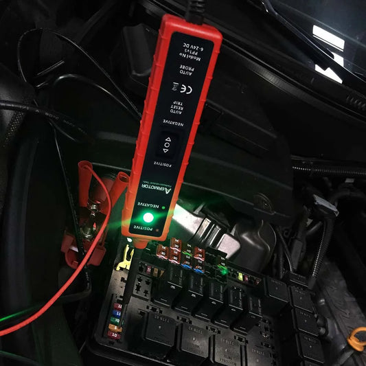 Tester Circuito Voltaje DC Auto/Camión (6V-24V) - Sonda Eléctrica con Display Digital LED (Último Modelo)