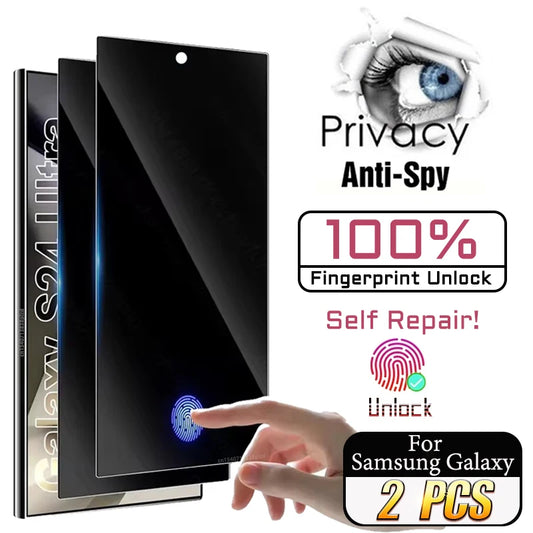 Film de Auto-Reparación de Privacidad (No Cristal) para Samsung Galaxy (Varias Series)