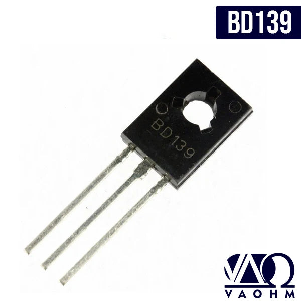 Transistor NPN/PNP Complementario TO-126 - Pares (BD131/132 a BD139/140) - Lote 50 Piezas (Mixto o a elegir)