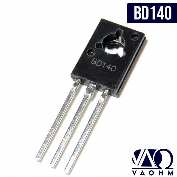 Transistor NPN/PNP Complementario TO-126 - Pares (BD131/132 a BD139/140) - Lote 50 Piezas (Mixto o a elegir)