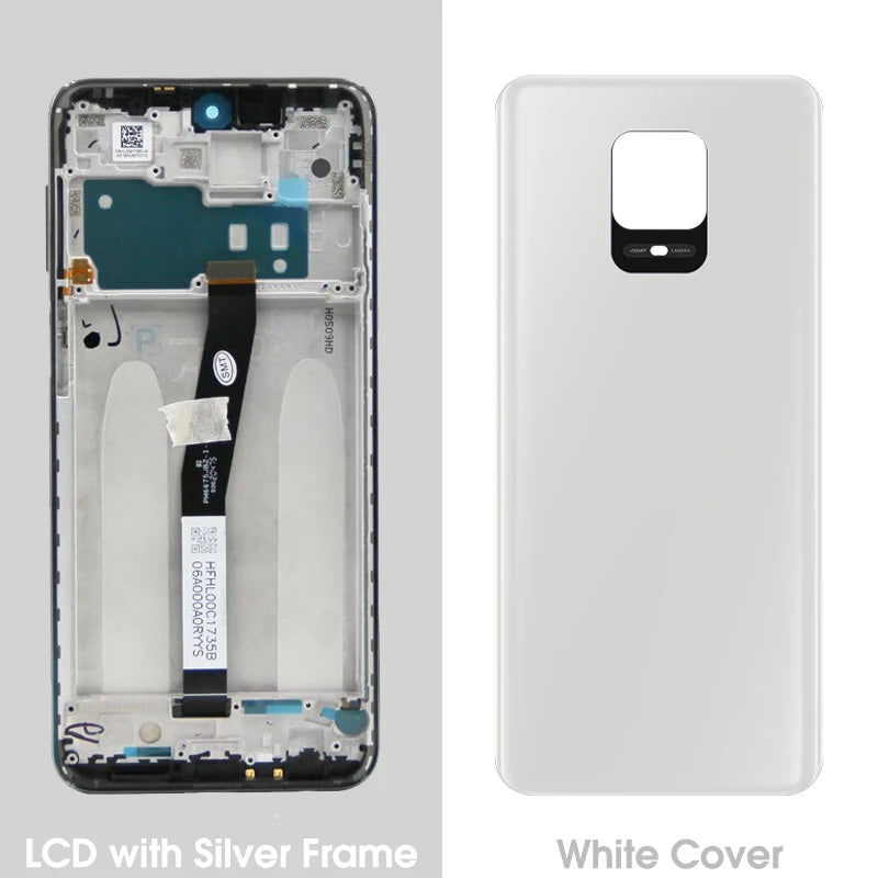 Screen for Xiaomi Redmi Note 9S Lcd Display Digital Touch Screen for Redmi Note 9pro M2003J6B2G M2003J6A1G Display Replacement