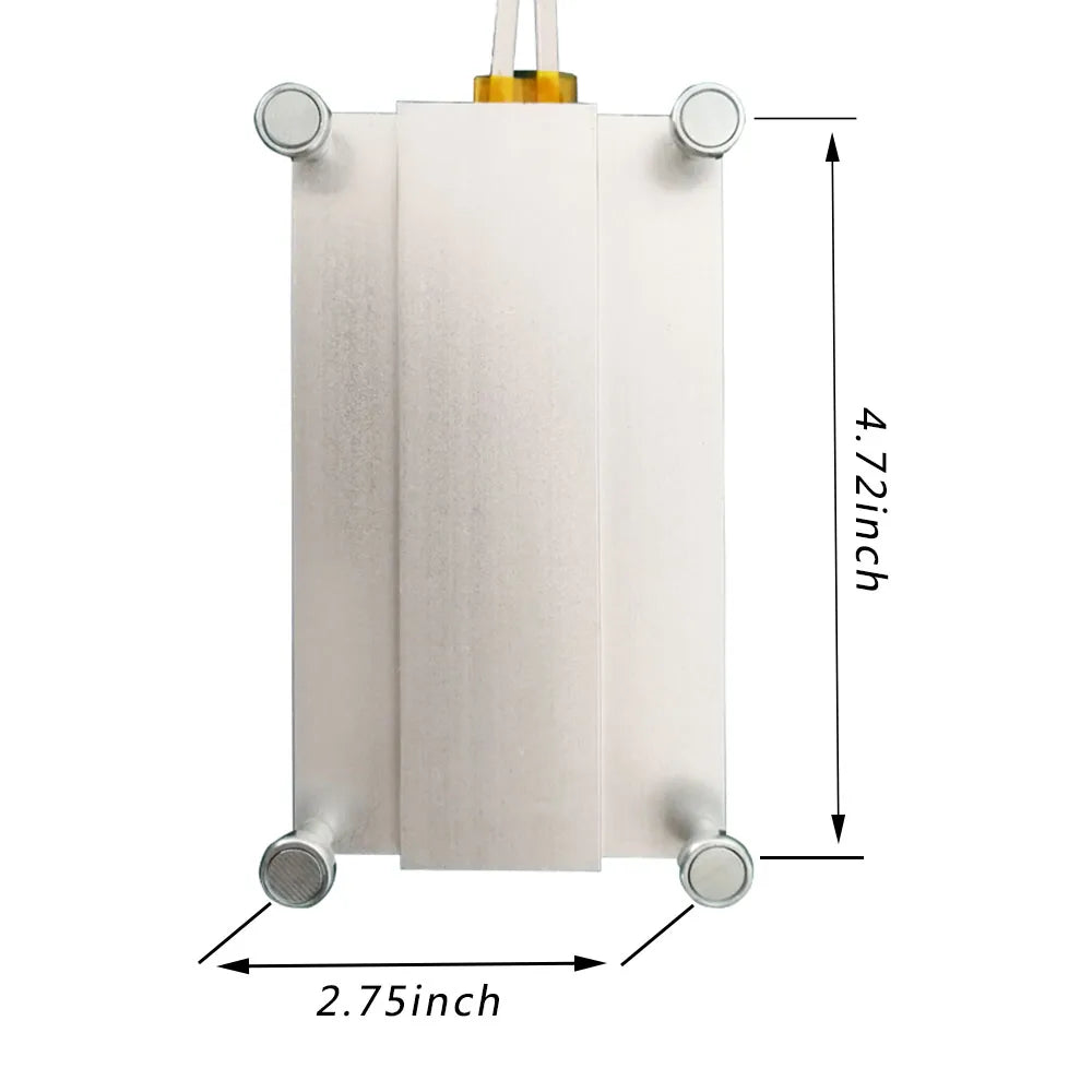 PTC Heating Plate 550W Welding Soldering Plate Aluminum Heater LED Bead Remover BGA Repair Chip Demolition 240-260℃ Thermostat