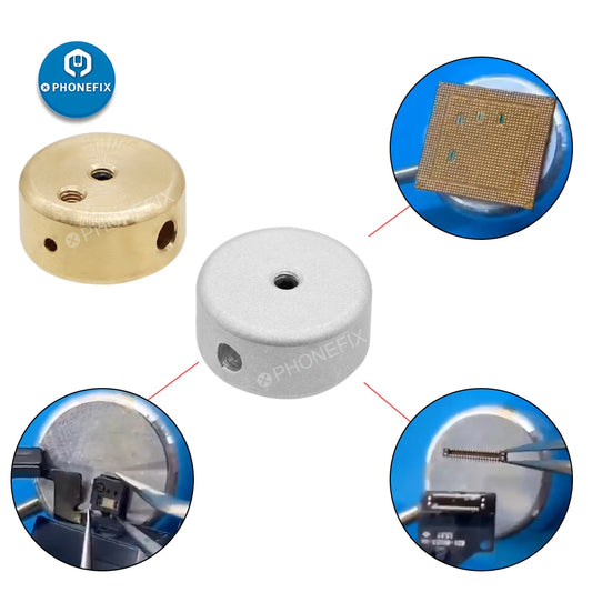 Pure Copper Removable Desoldering Electric Solder Iron for 936/T12/JBC 210/JBC 245 Series Miniature Universal Heating Table Tool