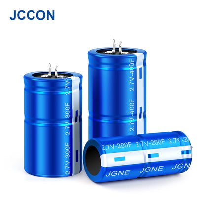 Supercapacitores Farad 2.7V - Varios Valores (1F a 400F) para Grabadora Vehicular - Lote 2 Piezas