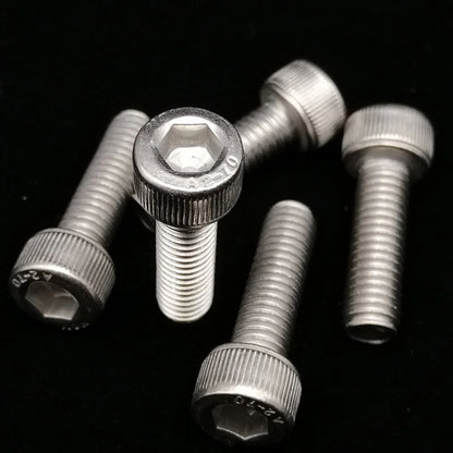 Kit Surtido Tornillos/Pernos/Tuercas Cabeza Hexagonal Acero Inoxidable 304 (M1.6/M2/M2.5/M3/M4/M5) (Total 400/650/1140/2100 Piezas)