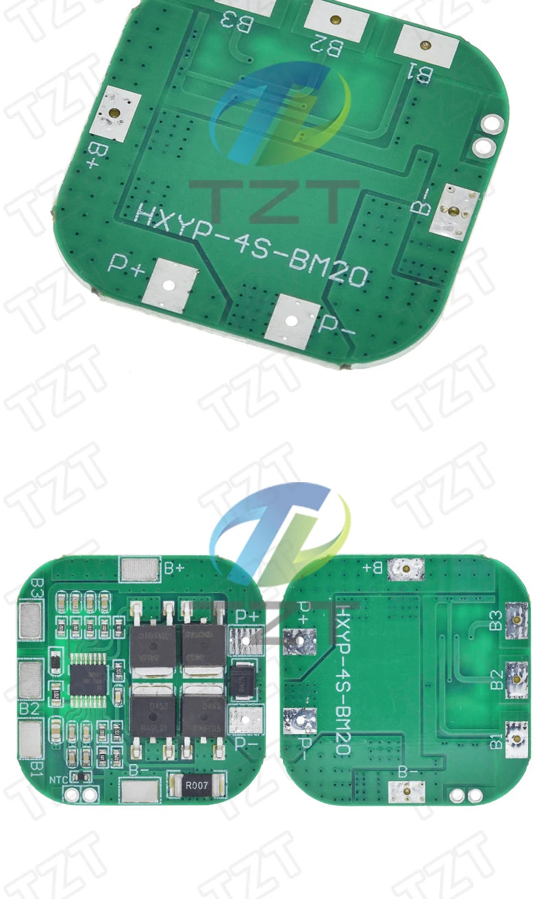 1/5PCS 4S 14.8V / 16.8V 20A peak li-ion BMS PCM battery protection board bms pcm for lithium LicoO2 Limn2O4 18650 li battery