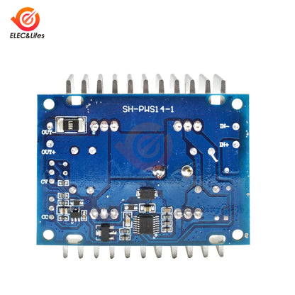 Módulo Fuente Alimentación Automática Step-Up/Down 8A/10A Pico CC/CV Ajustable Boost/Buck para Auto