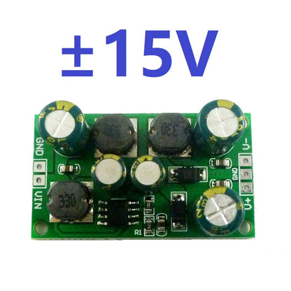 Módulo Convertidor Voltaje DC-DC Buck-Boost Salida Dual Positiva/Negativa (+/- 5V a 24V) 8W 3-24V Input