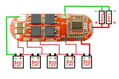 1S 2S 3S 4S 3A 10A 20A 30A Li-ion Lithium Battery 18650 Charger PCB 11.1V BMS Protection Board For Drill Motor Lipo Cell Module