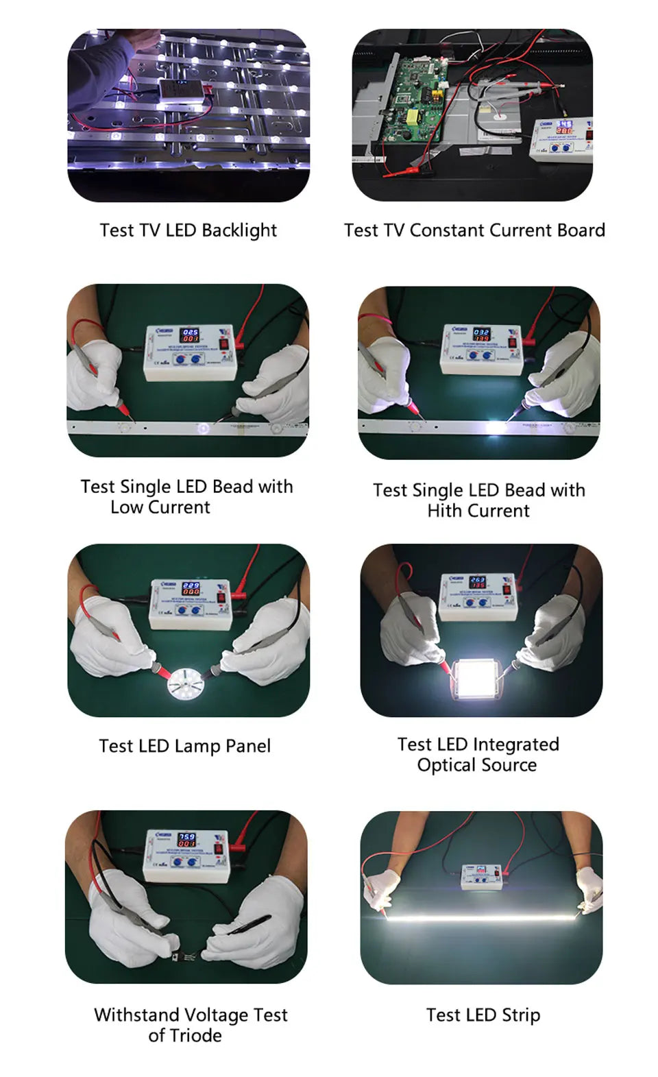 0-330V TV LED Backlight Tester Voltage Current Adjustable Smart-Fit Manual Constant Current Driver LED LCD TV Screen Lamp Bead