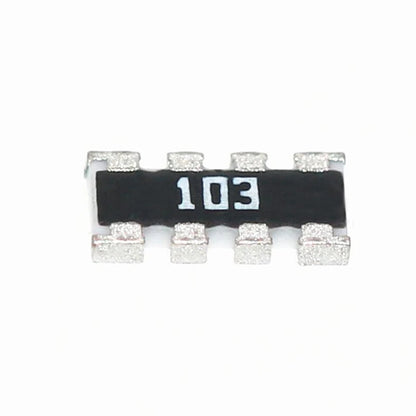 100pcs 0603*4 8P4R 2*4P SMD Network Resistor array 100R 1K 10K 4.7K 5.1K 51R 22R 33R 47R 150R 200R 220R 300R 330R 4D03 ohm