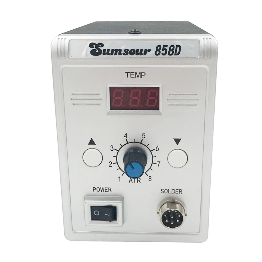 Hot Air Gun 858D 700W BGA Rework Solder Station 220V / 110V For SMD SMT Heat Soldering Station Welding Repair Tools