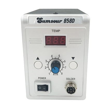 Hot Air Gun 858D 700W BGA Rework Solder Station 220V / 110V For SMD SMT Heat Soldering Station Welding Repair Tools