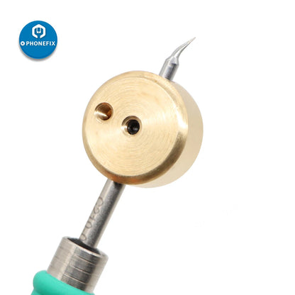 Pure Copper Removable Desoldering Electric Solder Iron for 936/T12/JBC 210/JBC 245 Series Miniature Universal Heating Table Tool