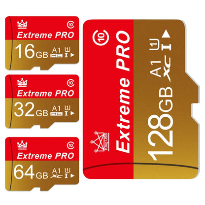 Tarjeta Memoria TF Mini SD Alta Resistencia para Video Vigilancia (32GB/64GB/128GB/256GB, hasta 100MB/s) para Móvil